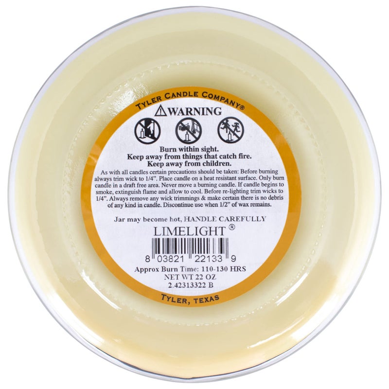 Tyler Candle - Limelight Scented Candle - 22 Ounce Candle (22oz)  Lime - Image 4